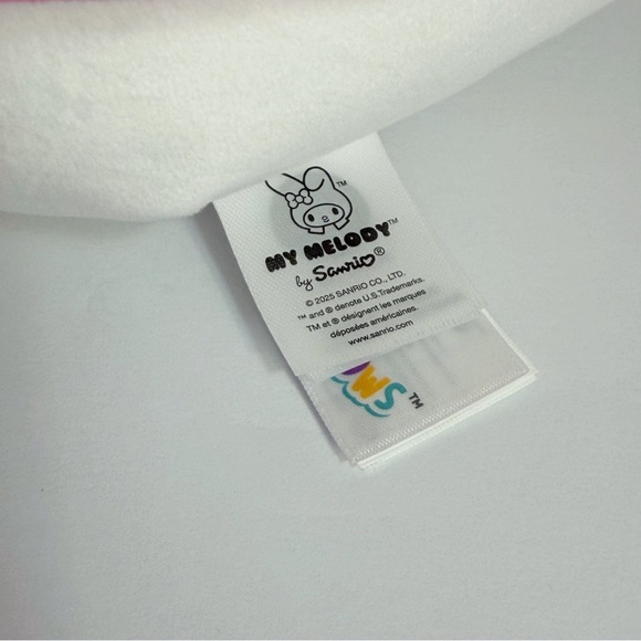 Squishmallows Sanrio My Melody 8” Plush Pink Bunny Yellow Bow New With Tags - Picture 12 of 16